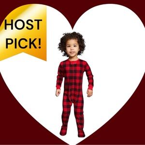 🆕EDDIE BAUER BABY SLEEPERS in Buffalo Plaid! Comfy, Warm & Well made! 6 Months